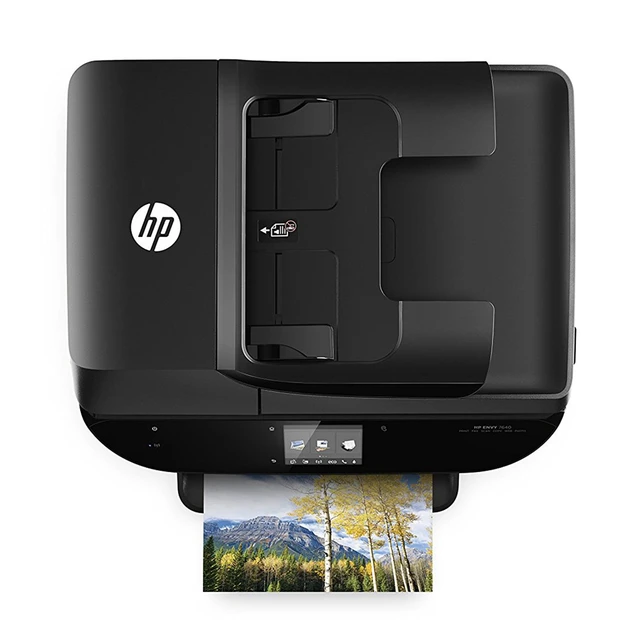Alt view image 4 of 5 - HP Envy 7640 Color All in One Photo Two-Sided Printer Wireless Scanner Copier