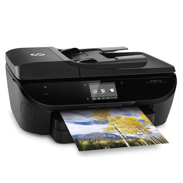 Alt view image 3 of 5 - HP Envy 7640 Color All in One Photo Two-Sided Printer Wireless Scanner Copier