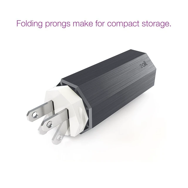 Alt view image 4 of 7 - Zolt 70W Portable Laptop AC Charger Plus Kit w/ MagSafe 2 Cable & USB Cable