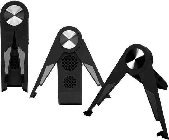 Alt view image 2 of 6 - Hype Stereo 3.5mm Speaker 10.1" iPad,Tablet & Cell Phone Adjustable Tripod Stand