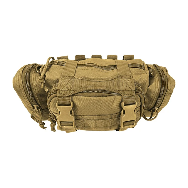 Alt view image 3 of 4 - Every Day Carry TC15 Nylon Deployment Bag w/ Molle Straps - Coyote Tan