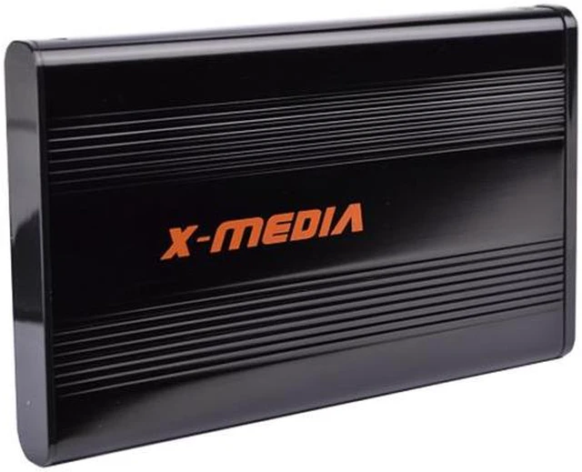 Main image of X-Media 2.5" USB 3.0 Powered SuperSpeed SATA PC and Mac Hard Drive Enclosure