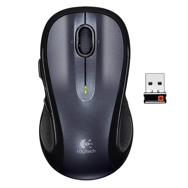 Alt view image 2 of 4 - Logitech M510 7-Button Wireless Laser Scroll Mouse W/Tilt Wheel & Zoom - Black