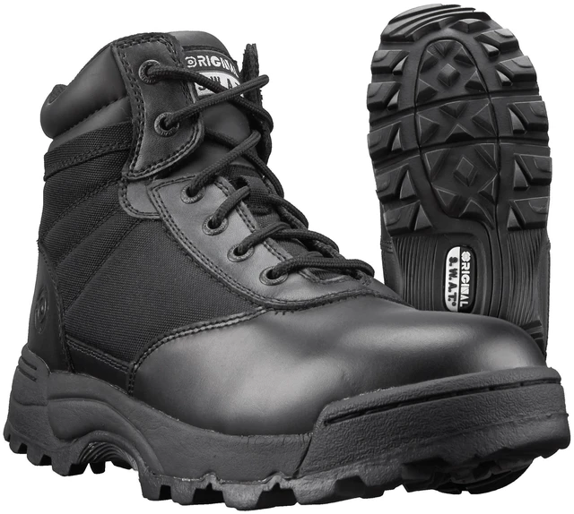 Main image of Original S.W.A.T. Classic 6" Men's Tactical Swat Boots Black 115101 Regular Size 5.5