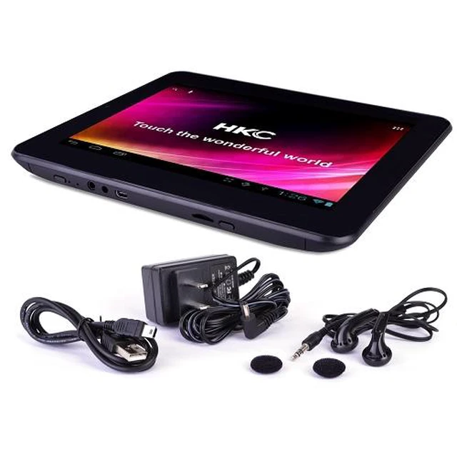 Alt view image 2 of 4 - HKC Dual-Core 1.5GHz 8GB 8" Touchscreen Google Android 4.1 WiFi Tablet - Black
