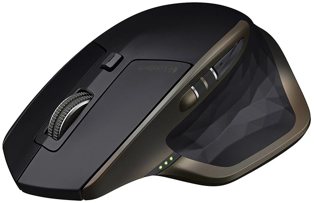 Main image of Logitech MX Master 7-Button 2.4GHz Bluetooth Wireless Laser Scroll Mouse - Black