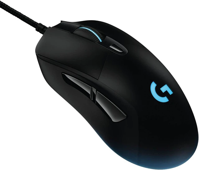 Alt view image 2 of 4 - Logitech G G403 Prodigy 6 Button USB Optical Scroll Gaming Mouse w/ 12,000 DPI