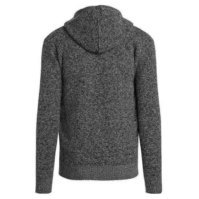 Alt view image 3 of 6 - Alta Men's Fleece Lined Casual Full-Zip Pocket Sweater Jacket - Gray Hoodie -XXL