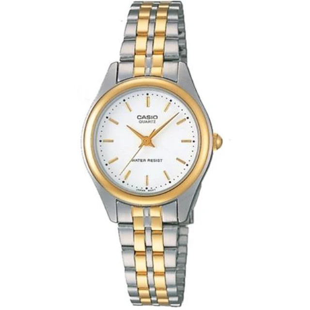 Alt view image 4 of 5 - Casio Women's Two-tone Bracelet watch #LTP-1129G-7A