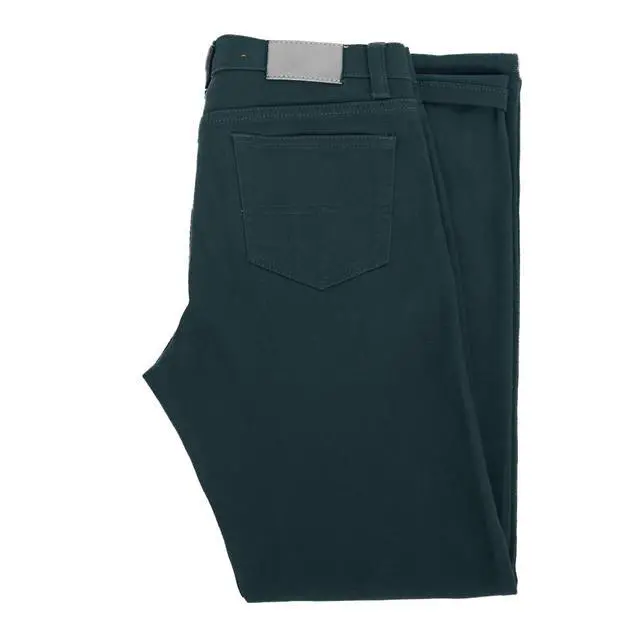 Alt view image 3 of 3 - Alta Designer Fashion Mens Slim Fit Skinny Denim Jeans - Charcoal - Size 30