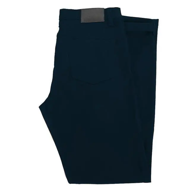 Alt view image 3 of 6 - Alta Designer Fashion Mens Slim Fit Skinny Denim Jeans - Navy - Size 34