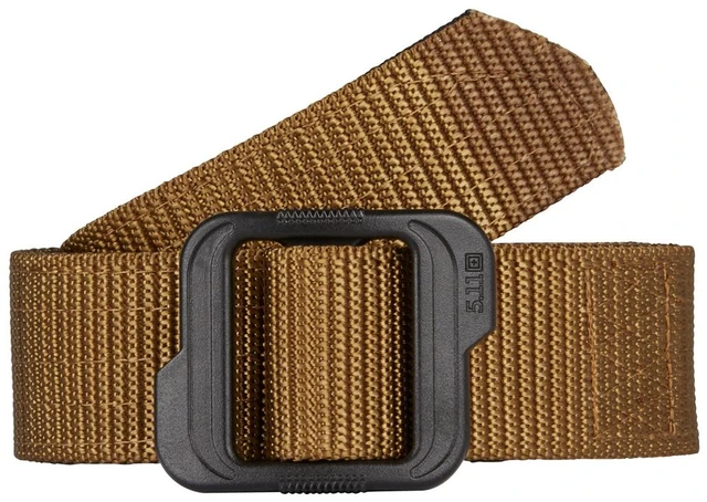 Main image of 5.11 Unisex 1.75" Double Duty Nylon Non Metallic Buckle Belt 59567 Coyote S