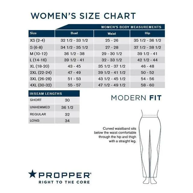Alt view image 5 of 5 - Propper Womens Kinetic Pant 2S,Khaki -F52594X2502S
