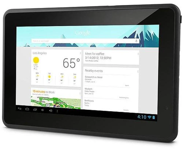 Main image of Ematic 7" 4GB Google Android 4.1 Wifi Tablet w/ Amazon App Store EGS006 - Black