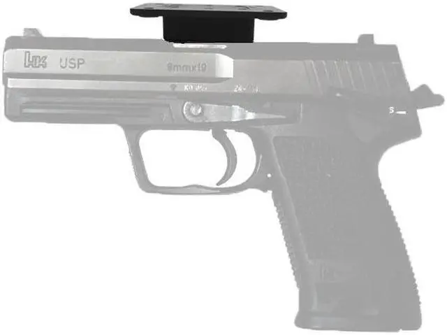 Alt view image 4 of 4 - Every Day Carry Tactical Concealed Quick Access Magnetic Pistol Gun Holder