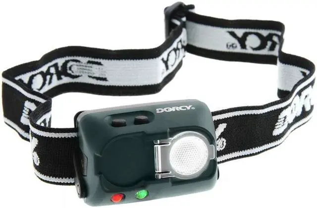 Main image of Dorcy 20 Lumens LED  Water/Impact Resistant Adjustable Headlamp w/Strobe 41-2103