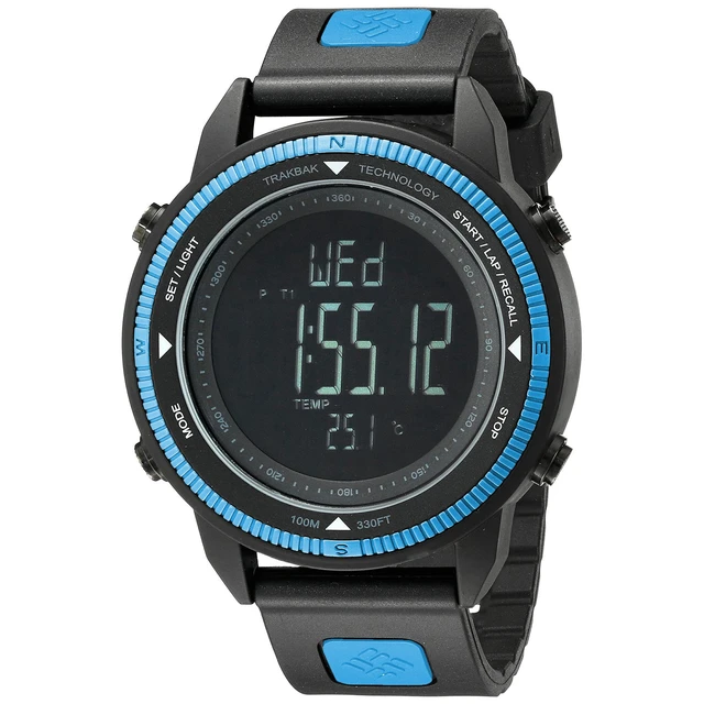 Alt view image 5 of 6 - Men's Columbia Switchback Compass Thermometer Watch CT011-040