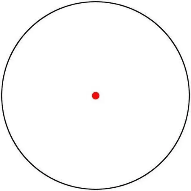 Alt view image 6 of 19 - BushNell Trophy 1x25 TRS-25 3 MOA Red Dot Riflescope