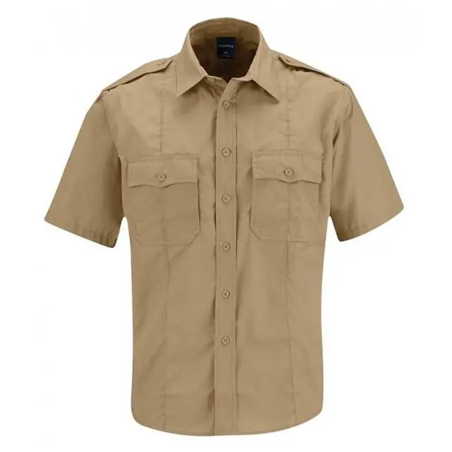 Alt view image 3 of 4 - Propper Men's SS Class B Shirt Khaki L L,Khaki -F533650250L