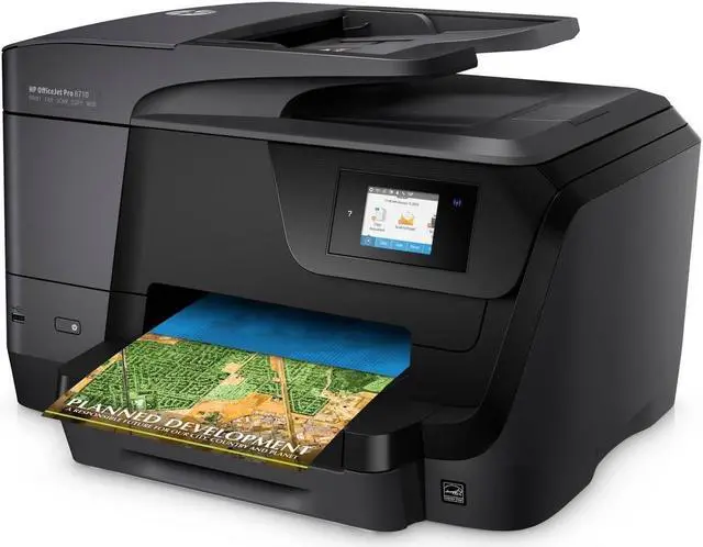 Alt view image 2 of 5 - HP OfficeJet Pro 8710 All-in-One Wireless Printer with Mobile Printing - Black