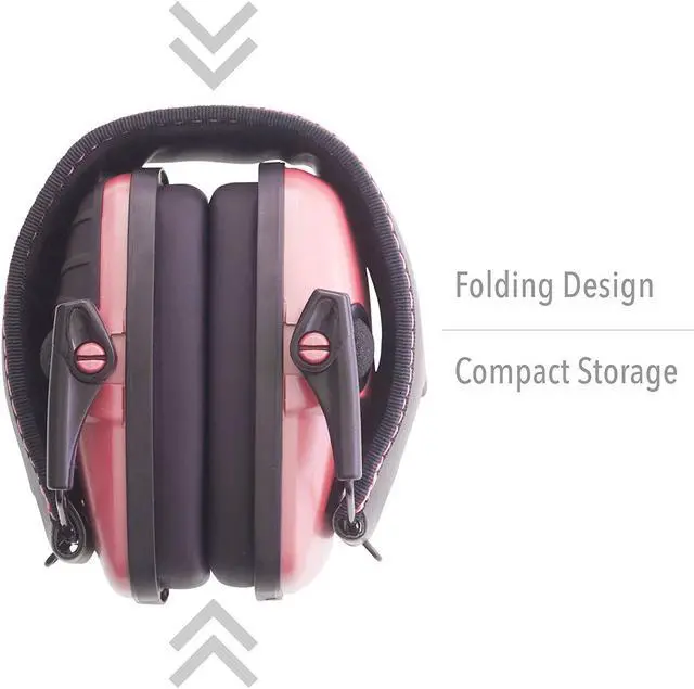 Alt view image 6 of 19 - HOWARD LEIGHT R-02523 HOWARD LEIGHT R-02523 Impact Sport Pink Electronic Earmuff