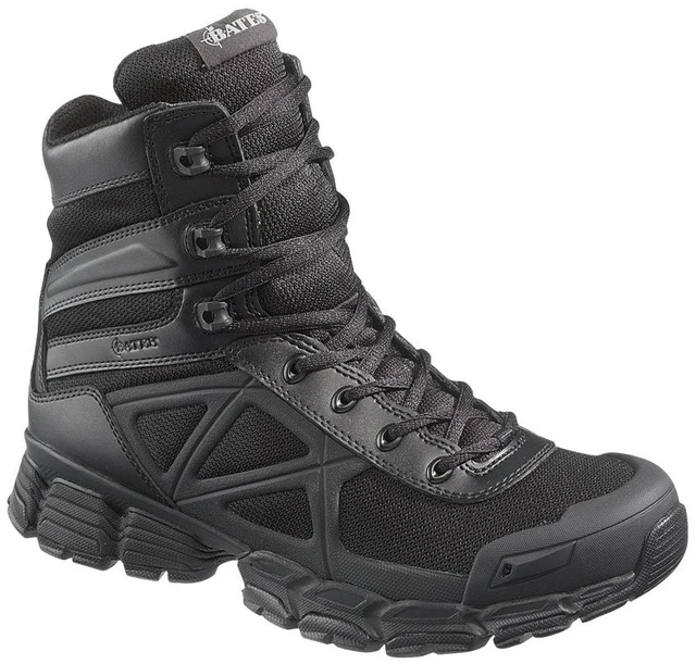 Main image of Bates Men's 8 Inch Velocitor Leather Black V Frame Uniform Boot- 6.5 M