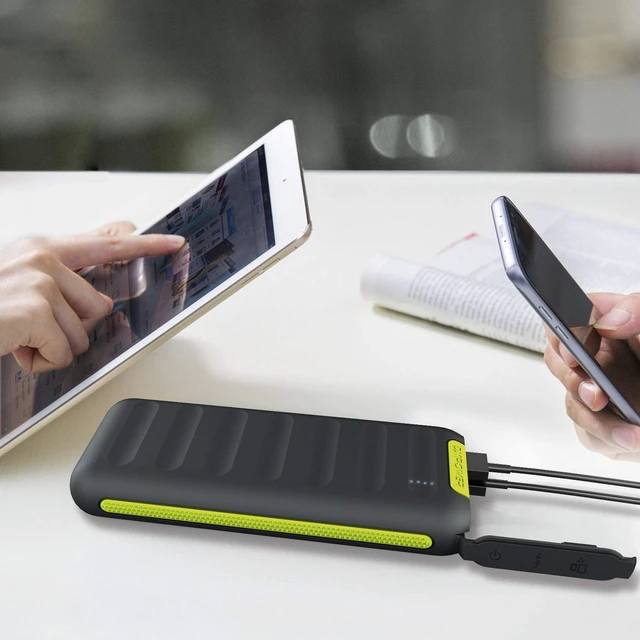 Alt view image 6 of 6 - DXPOWER Everest 18,000mAh Outdoor Emergency Portable Power Bank External Charger