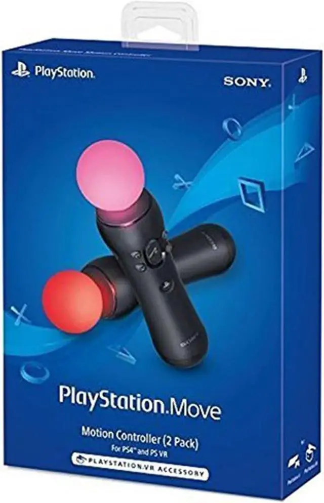 Main image of Sony PlayStation 4 Move Motion Bluetooth Controller - Two Pack (Old Version)