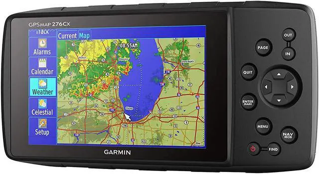 Alt view image 4 of 20 - Garmin GPSMAP 276Cx All-Terrain Navigator 5 Screen with 250 Routes (010-01607-00)