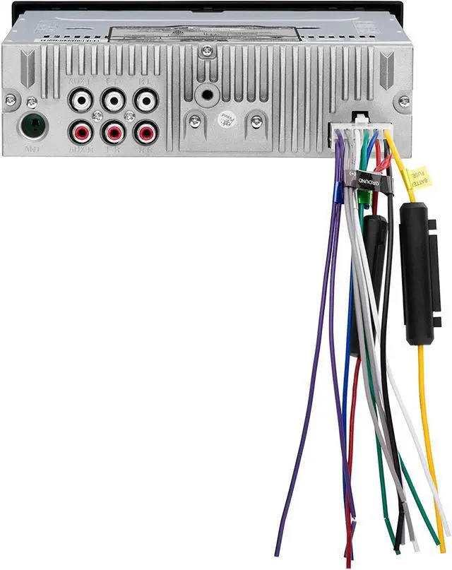 Alt view image 15 of 20 - BOSS Audio 656BCK 508UAB CD/MP3 AM/FM Receiver With USB and SD Memory Card Ports Plus one Pair of 6.5" Speakers