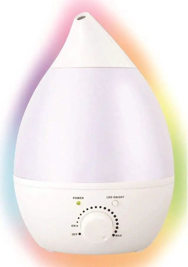 Main image of Remedies Cool Mist Aroma Oil Diffuser & Humidifier , LED Rainbow Color Changing