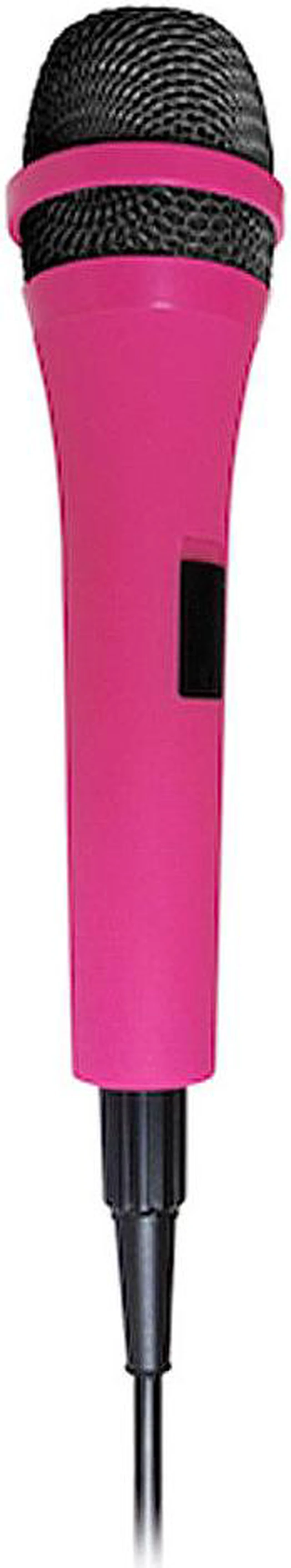 Main image of Singing Machine SMM-205 Uni-directional Dynamic Karaoke Microphone w/ 10 ft Cord - Pink