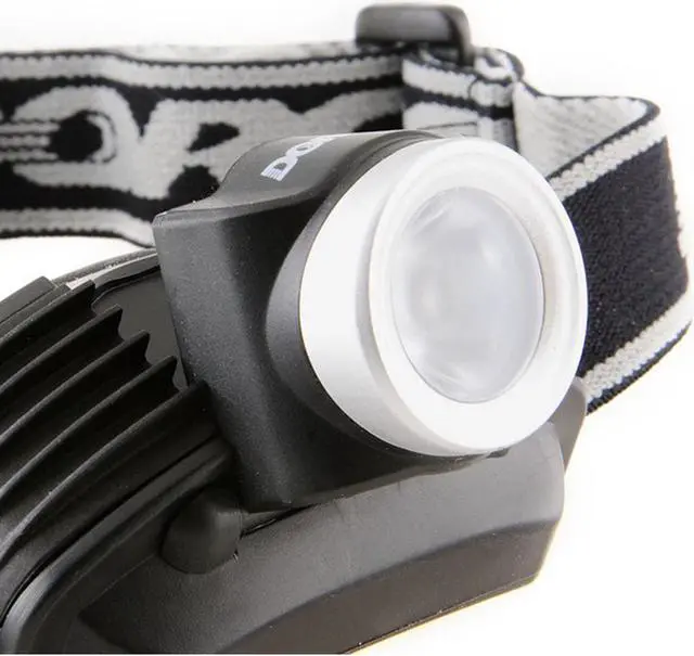 Alt view image 5 of 5 - Dorcy 120 Lumens LED Broad Beam Headlight with 3 Brightness Modes 41-2096