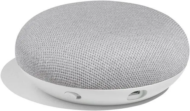 Alt view image 7 of 8 - 2 Pack Google Home Mini Personal Home Assistant Digital Media Streamer - Chalk