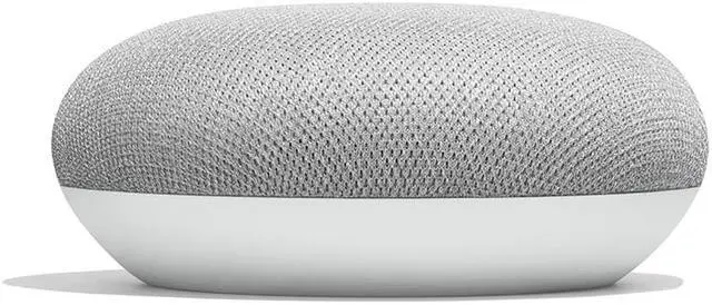 Alt view image 5 of 8 - 2 Pack Google Home Mini Personal Home Assistant Digital Media Streamer - Chalk