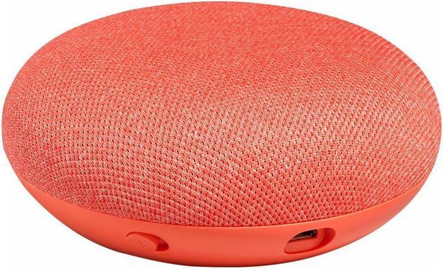 Alt view image 2 of 3 - Google Home Mini Hands-Free Smart Speaker and Voice Controlled Home Assistant - Red