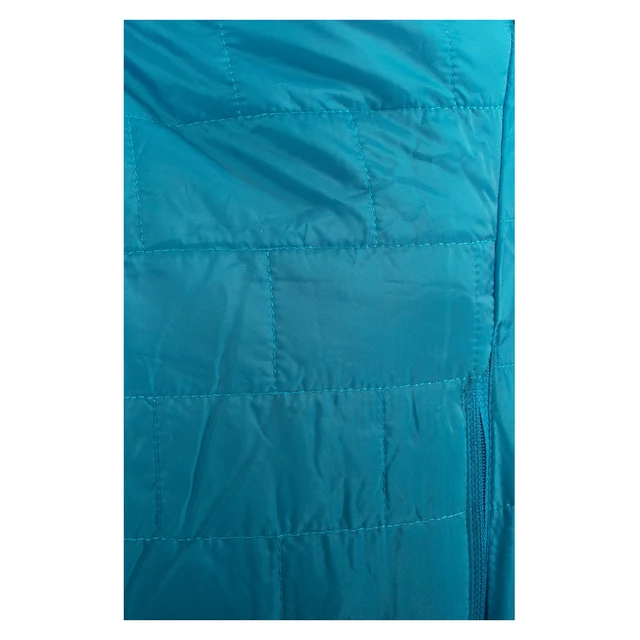 Alt view image 5 of 7 - Men's Puffer Quilted Water Repellent Full Zipper Packable Vest Jacket Coat - Teal - Small