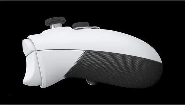 Alt view image 6 of 8 - Microsoft Xbox One Elite Wireless Controller - Platinum White