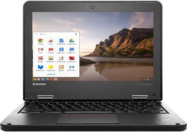 Main image of Lenovo ThinkPad 11.6" Chromebook Laptop Intel Celeron Quad Core 1.83GHz 16GB 4GB