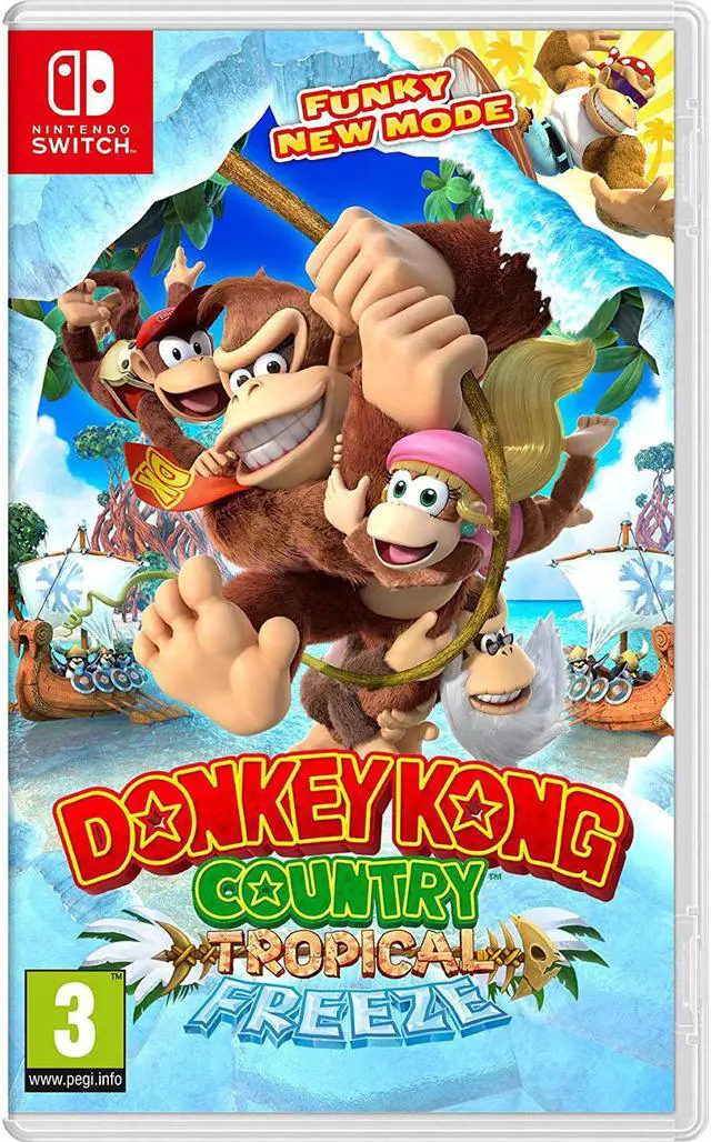 Alt view image 3 of 7 - Super Smash Bros, Super Mario Bros. U Deluxe, & Donkey Kong, Nintendo Switch