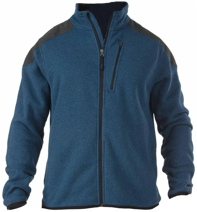Main image of 5.11 Tactical Full Zip Casual Covert Fleece Sweater - Regatta - 72407-709-XL