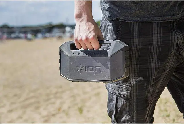 Alt view image 15 of 16 - Ion Audio Plunge Waterproof Stereo Boombox