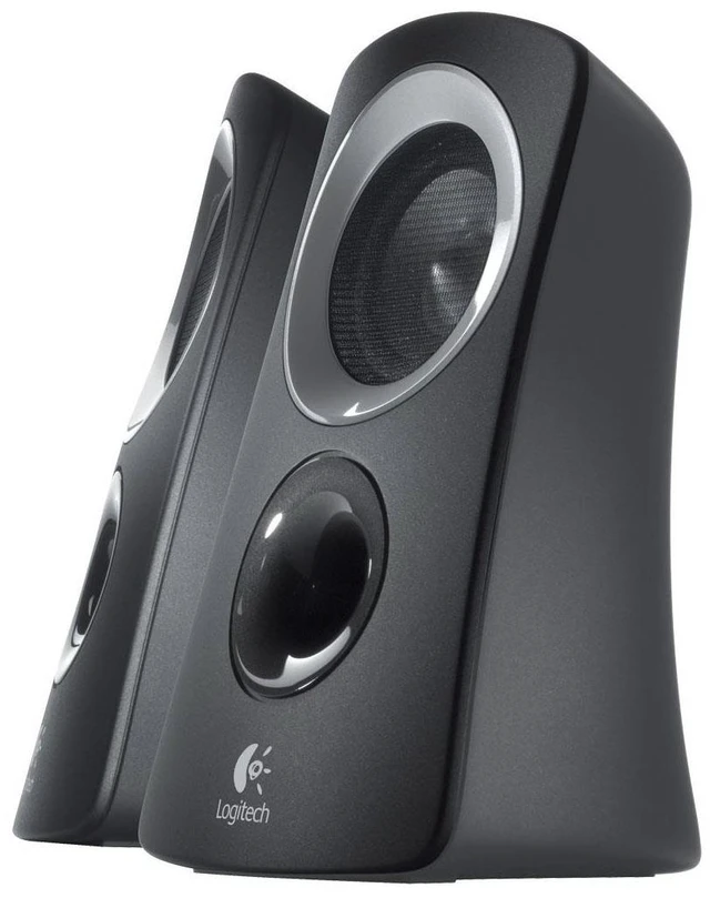 Alt view image 2 of 4 - Logitech Z313 3 Piece 2.1 Channel Multimedia Speaker System - Black Silver
