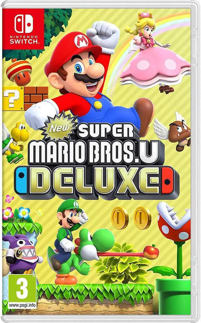 Main image of Nintendo Switch New Super Mario Bros. U Deluxe EU Version Region Free