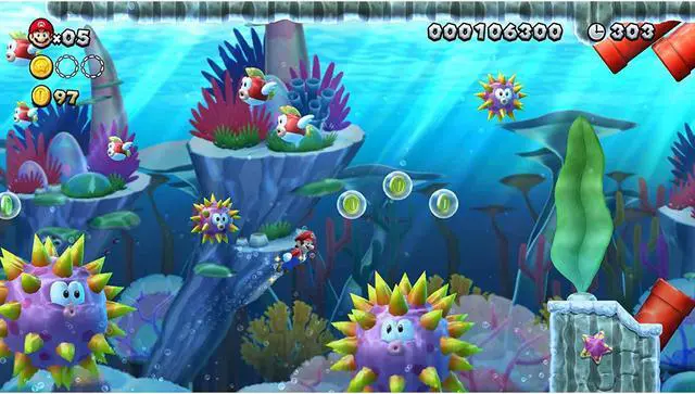 Alt view image 4 of 7 - Nintendo Switch New Super Mario Bros. U Deluxe EU Version Region Free