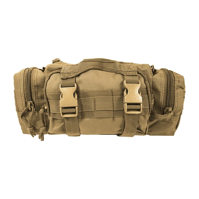 Alt view image 2 of 4 - Every Day Carry TC15 Nylon Deployment Bag w/ Molle Straps - Coyote Tan
