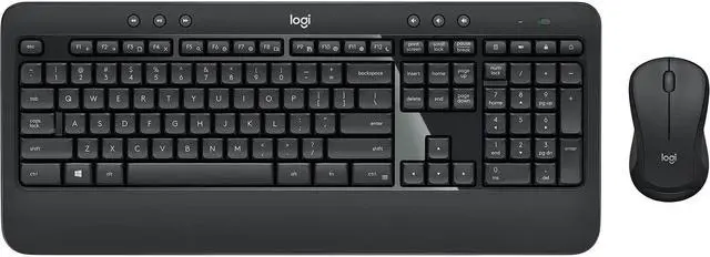 Main image of Logitech MK540 USB Wireless Keyboard Laser Mouse Bundle - Black - 920-008671