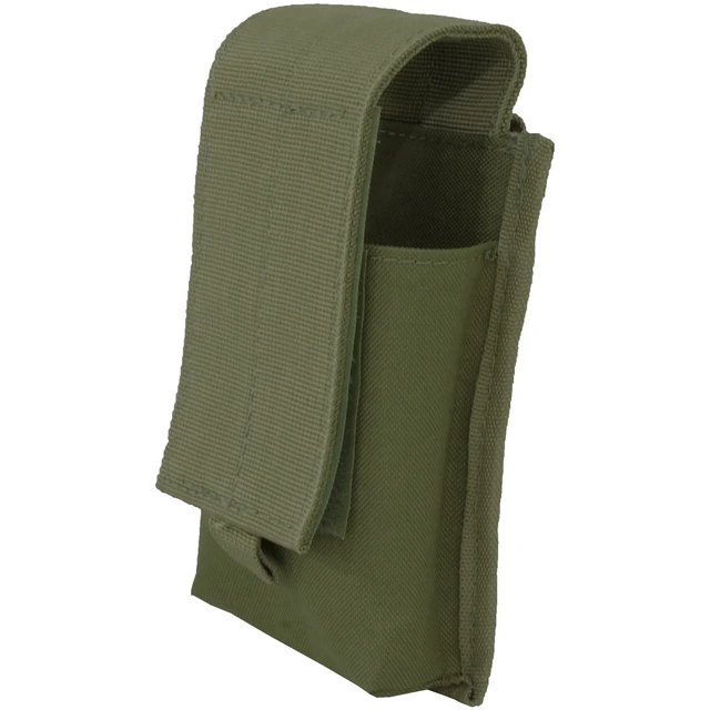 Alt view image 3 of 6 - Every Day Carry Tactical Hook-and-Loop fastener & MOLLE 5.56 Single Magazine Pouch - Olive Drab