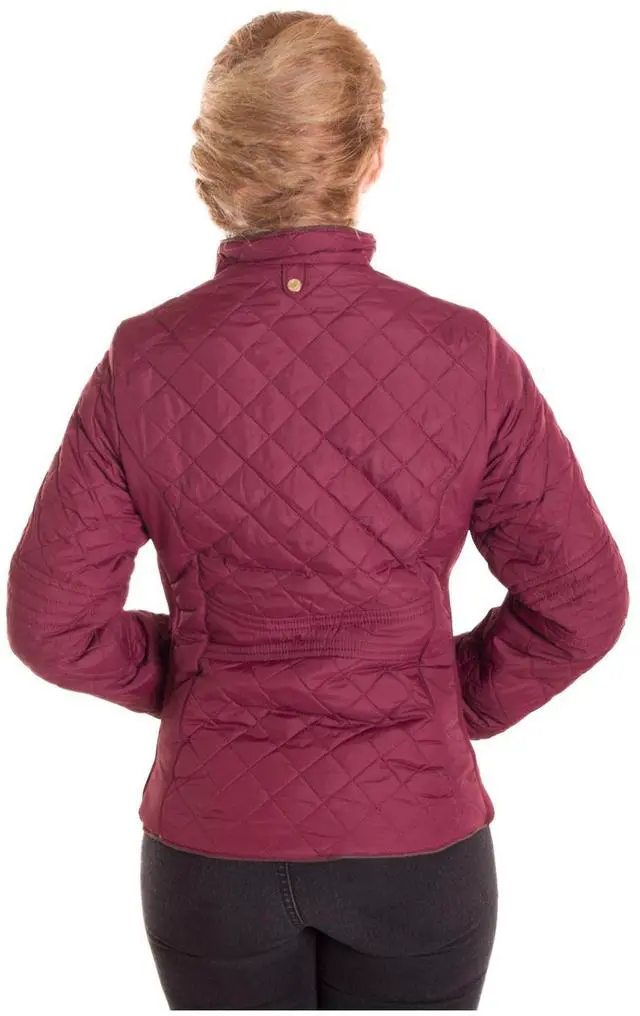 Alt view image 4 of 7 - Alta Designer Fashion Women's Outerwear Insulated Jacket - Red - Large
