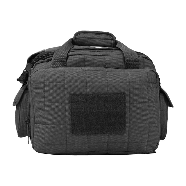 Alt view image 3 of 6 - Every Day Carry Tactical Shoulder Messenger Pistol Shooting Range Bag - Black
